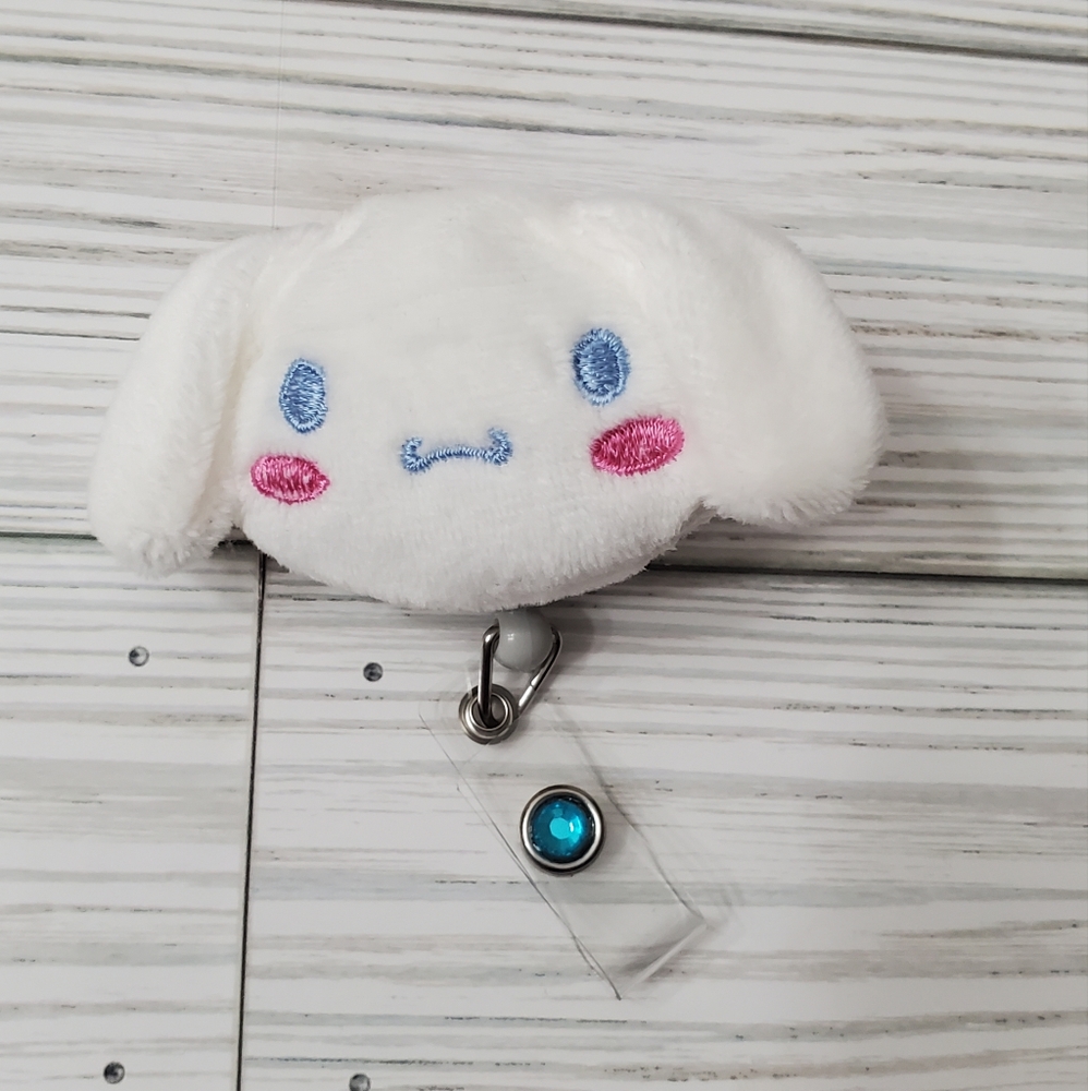 Cinnamoroll Plush Badge Reel